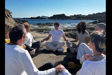 Rhodes: Outdoor Meditation Experience with Herbal Tea