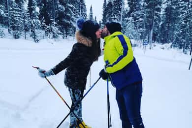 Kemi: Finnisches Sight-Skiing-Erlebnis in Lappland