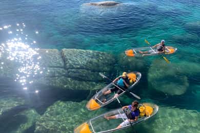 Lake Tahoe: Clear Kayak Tour From Sand Harbor State Park