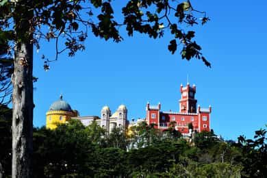 Sintra:1 hora de experiencia en tuk tuk hasta el Palacio de la Pena(3 monumentos)