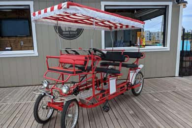 Atlantic City: Alquiler de bicicletas Surrey