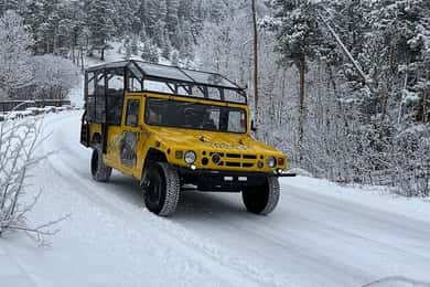 Excursion hivernale dans les montagnes Rocheuses