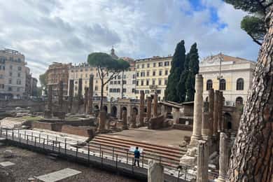 Ancient Rome: Archeological area Largo Argentina