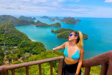 Koh Pha Ngan: Excursão de um dia a Ang Thong com caiaque, snorkel e almoço
