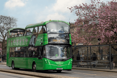 Edinburgh: Rundtur med hop-on hop-off-buss med live-guide