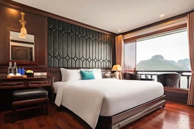 2-Day: Halong Lan Ha Bay 5 Stars Cruises w/Balcony & Bathtub