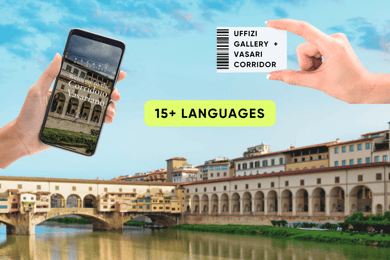 Florence: Uffizi and Vasari Corridor Timed Ticket & AudioApp