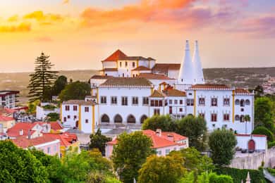 Sintra: Halvdagsutflykt med biljett till kungliga slottet