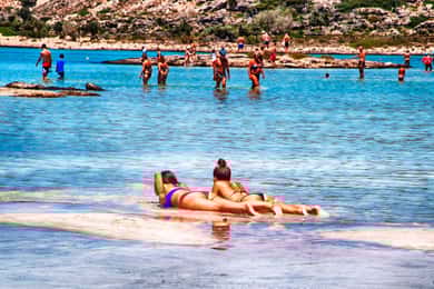 From Hersonissos: Elafonisi Pink Beach Day Trip in Crete