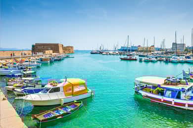 Dagsutflukt til Heraklion sentrum, marked og Kretaakvarium