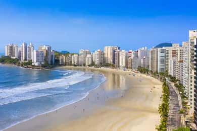 Santos & Guaruja: 8 hour Beach Tour Starting in Sao Paulo