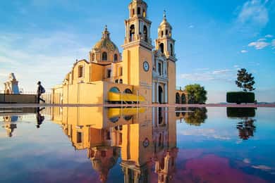 From Puebla: CHOLULA, TONANZINTLA & SAN FRANCISCO ACATEPEC PRIVATE TOUR