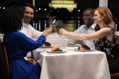 Washington DC: Juleaftens gourmetbrunch eller middagskrydstogt