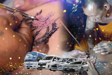 Bangkok: Sak Yant Thai Tattoo at Wat Bang Phra