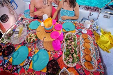 Sail and Taste Cagliari with a rich and fresh local meal