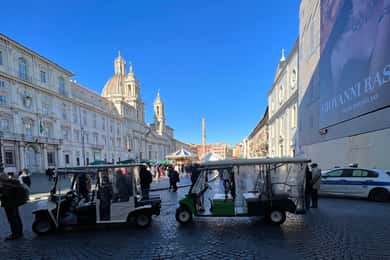 Rome: Imperial City Tour by Golf Cart with Optional Transfer