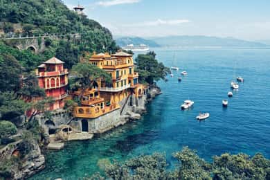 Fra Milano: Genova, Serravalle & Portofino - privat dagstur