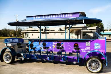 Houston: Brunch & Beats - Fiesta Hip-Hop Tour de Brunch en Bicicleta