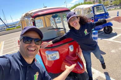 Olbia: Exclusieve stadsrondleiding met gids in Tuk-Tuk