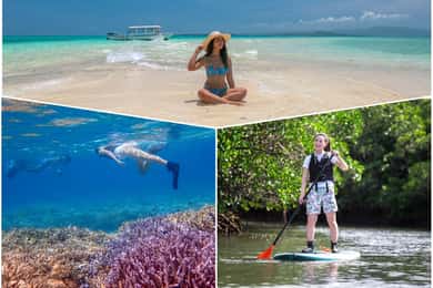Ishigaki: Mangrove SUP or Canoe & Phantom Island Snorkeling