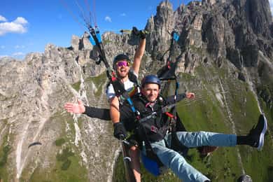 Neustift im Stubaital: Voo duplo de parapente