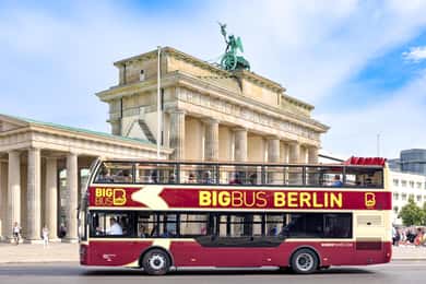 Berlin: Hop-on hop-off-buss med sightseeing och båtalternativ