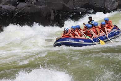 2 Day Zambezi Rafting Rhino Safari &Chobe National Park Tour