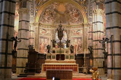 Vandringstur i Siena med katedral och krypta samt museialternativ