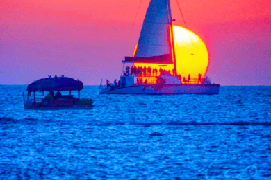 Key West: Sunset Sailing Trip with Open Bar, Food and Music