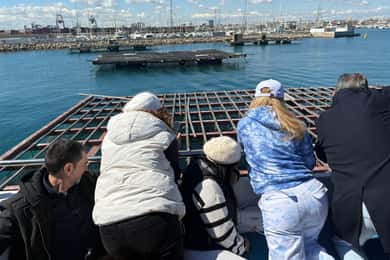 Catamaran trip and visit to the mussel nurseries with a snack