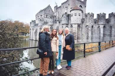 Vanuit Brussel: privétour door Brugge en Gent met proeverij