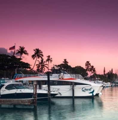South Maui: Sunset Cruise with 4-Course Dinner and Drinks