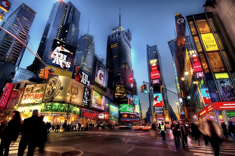 Times Square, New York City Book Tickets Tours GetYourGuide