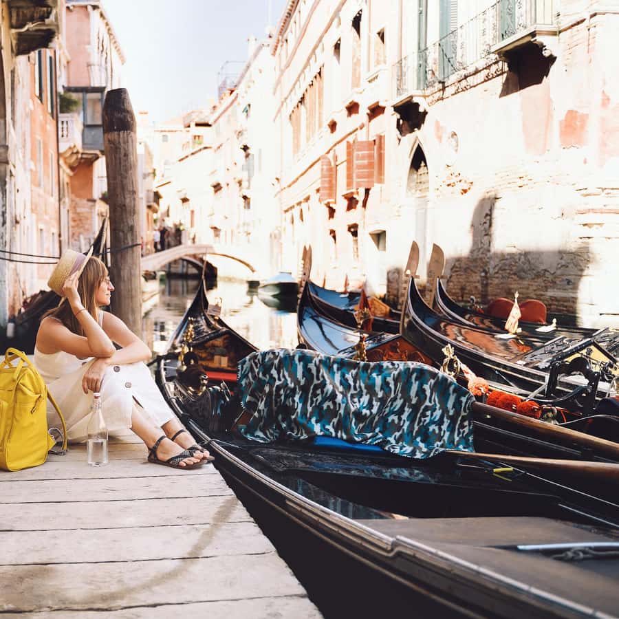 Venise à pied et sur l'eau visite guidée à pied avec balade en