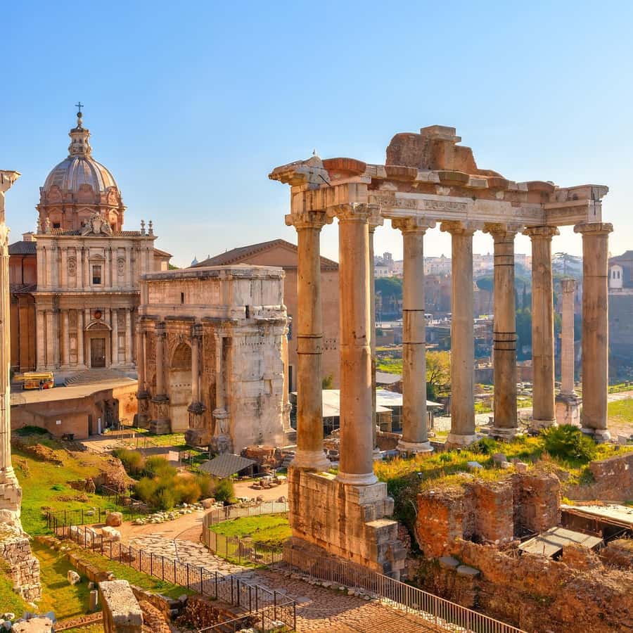 ローマコロッセオ・ツアー（グラディエーター闘技場オプションとフォロ