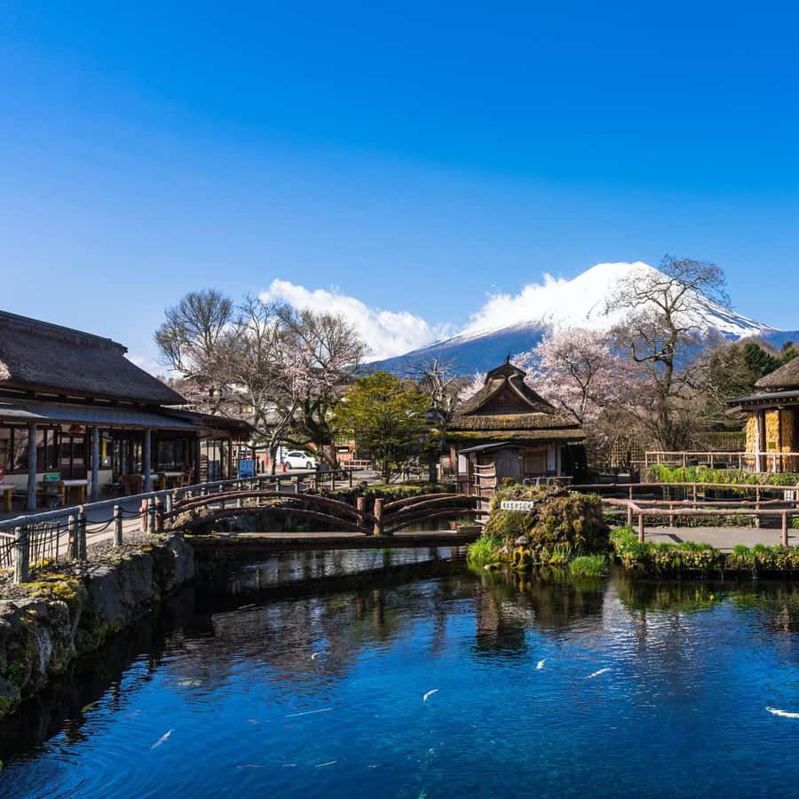 Tóquio: Monte Fuji, Parque Arakurayama Sengen, Visita a Oshino