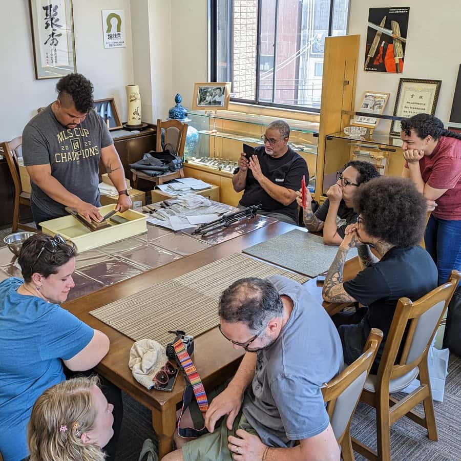 From Osaka: Sakai Knife Factory and Craft Walking Tour
