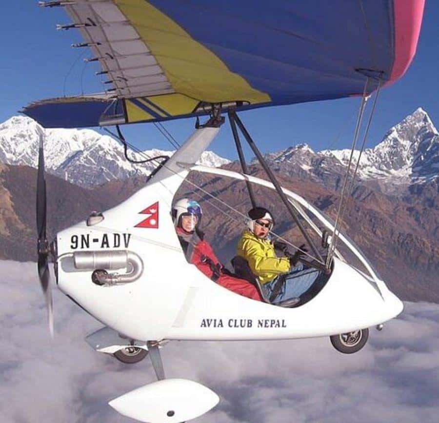 ポカラ：15分間の超軽量グライダー飛行体験 | GetYourGuide