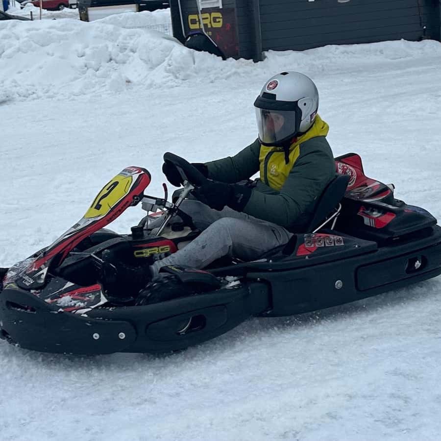 Rovaniemi: Ice Karting Experience | GetYourGuide