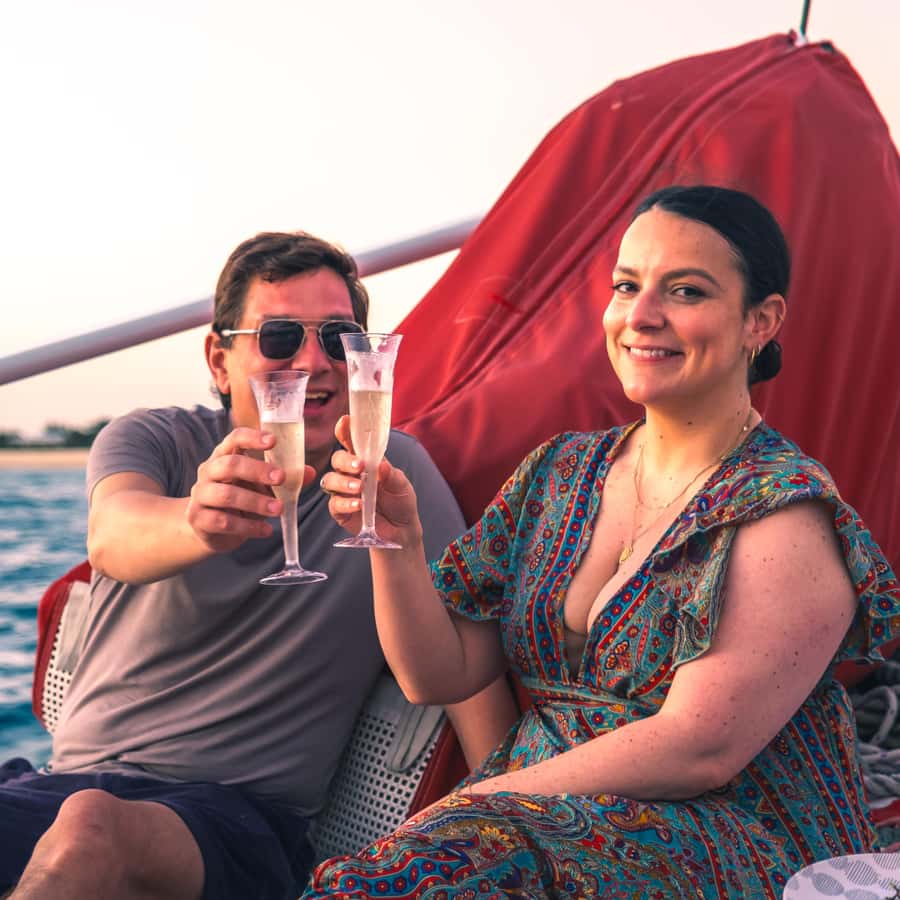 Simpson Bay: Lambada Sunset Cruise of Sint Maarten