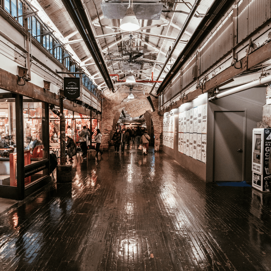 ニューヨーク・ウォークツアー HighLine Chelsea Market West