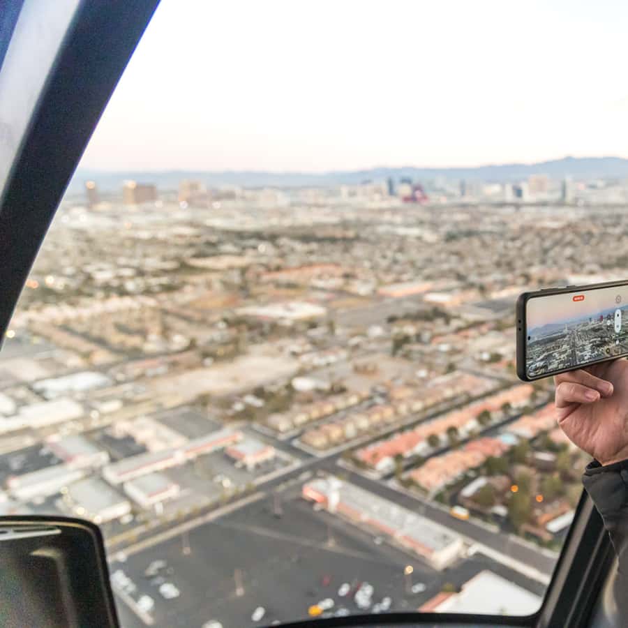 Las Vegas: Helicopter Flight over the Strip with Options