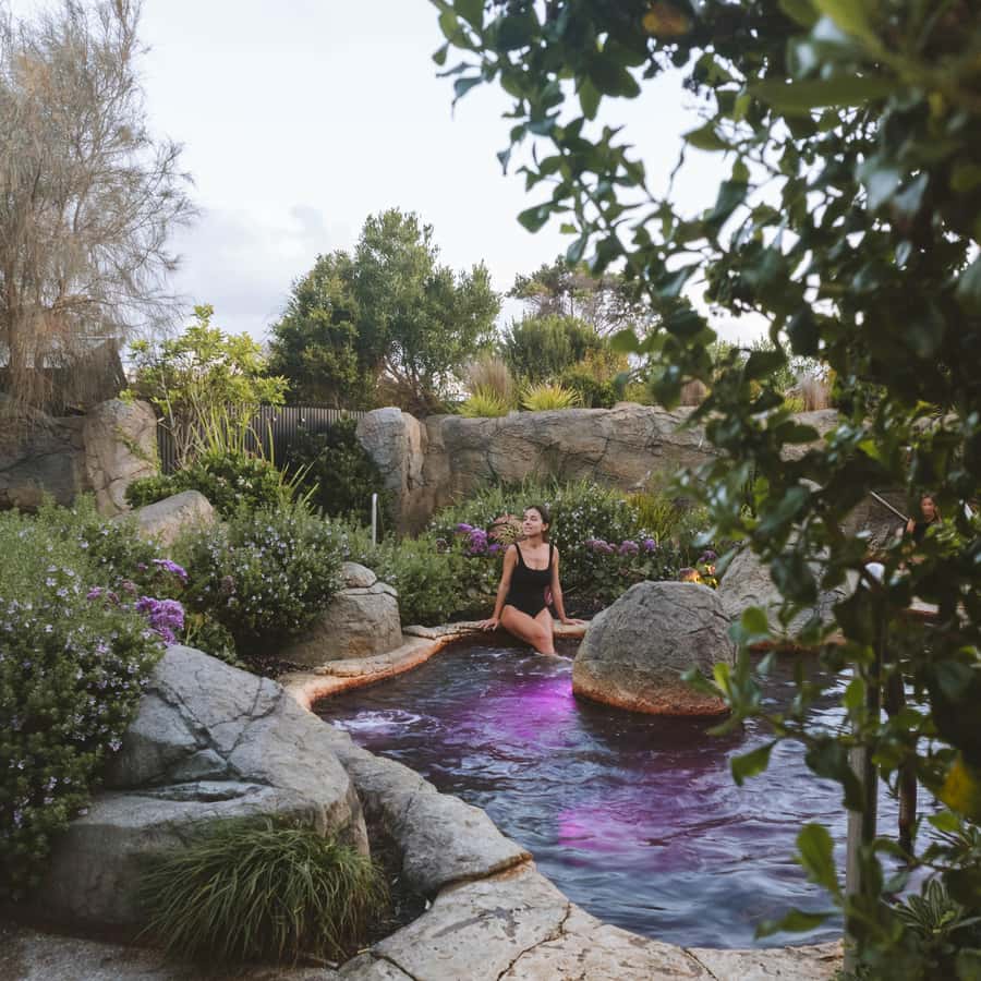 Warrnambool: Deep Blue Hot Springs Entry Ticket