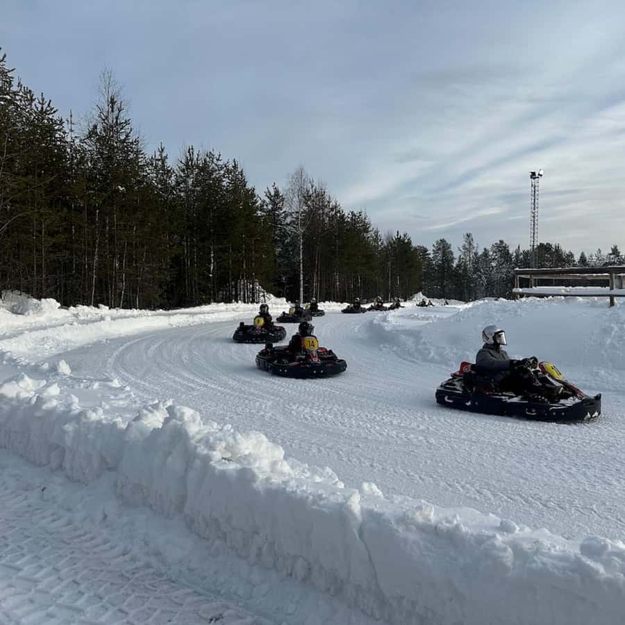 Rovaniemi: Ice Karting Experience | GetYourGuide