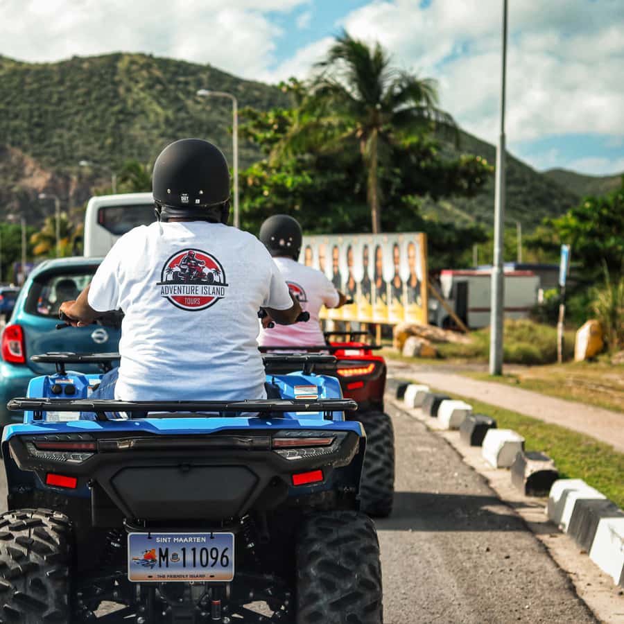 St Maarten : Tour de l'île en VTT