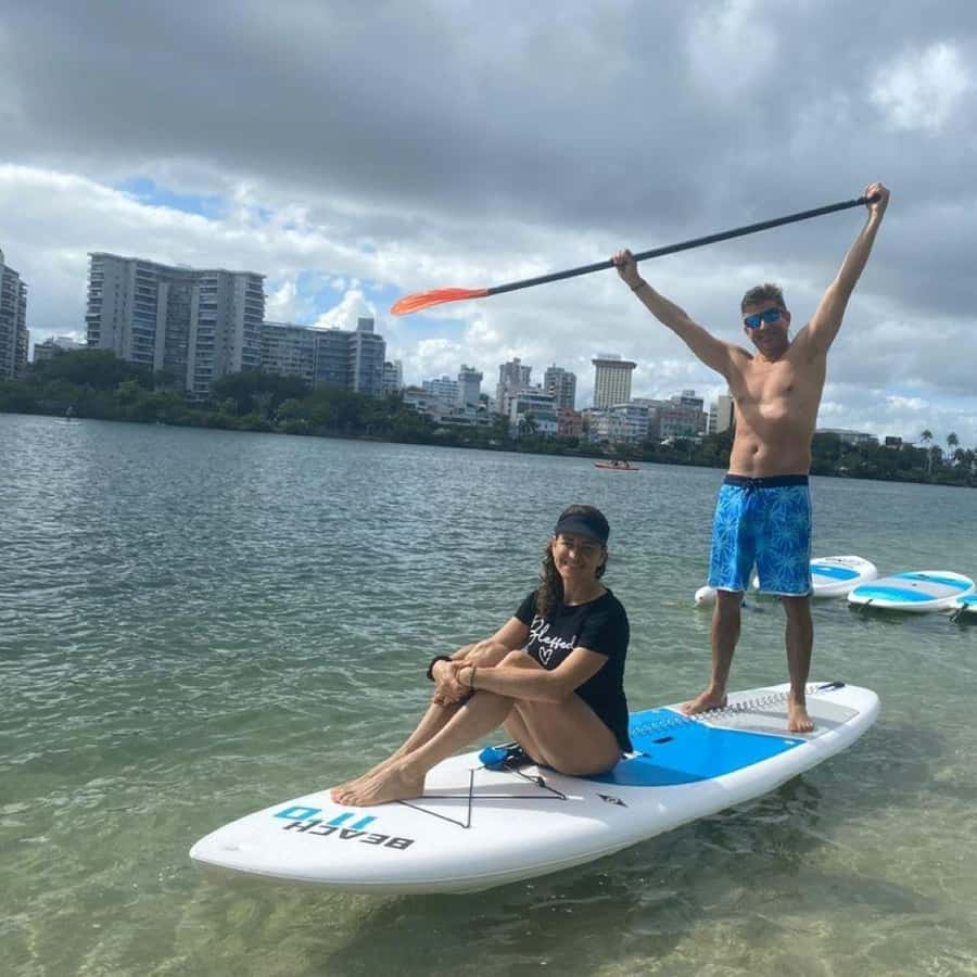 San Juan: Paddleboard Rental at Condado Lagoon
