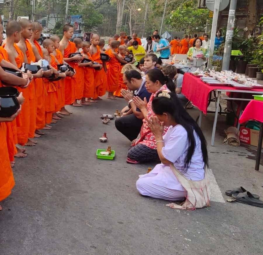 Spiritual Sunrise Wat Doi Suthep, Pha Lat, Alms & Meditation