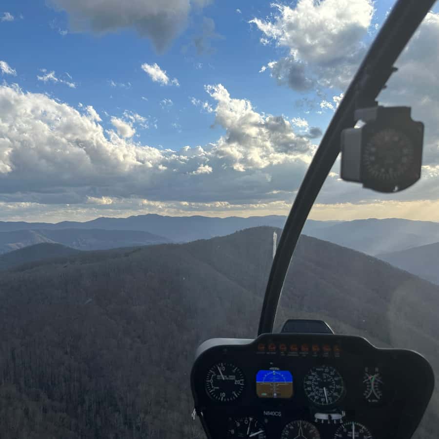 Sevierville: Smoky Mountain Helicopter Tour