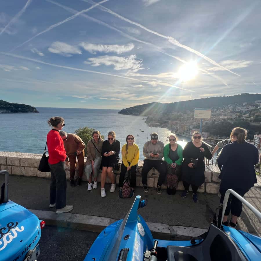 From Nice: 2-Hour Scenic Drive by 3-Wheel Vehicle