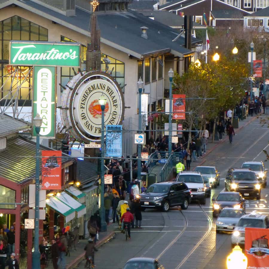 San Francisco Double Decker Bus Night Tour